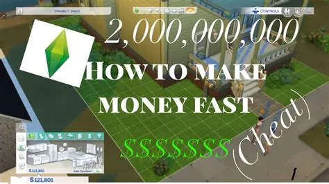 How do you get money in the beginning of sims 4