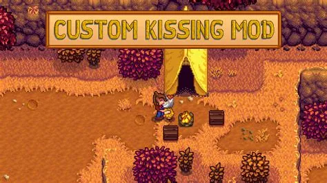 Is there kissing in stardew valley