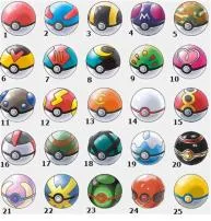 What is orange poké ball?