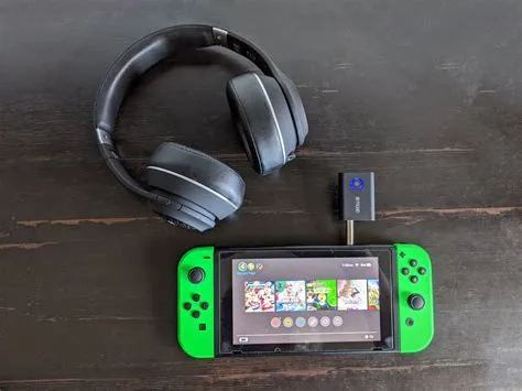 Can i use bluetooth headphones with my nintendo switch