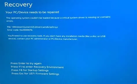 What is blue screen error code 0xc00007b