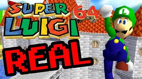 Can you really unlock luigi in super mario 64