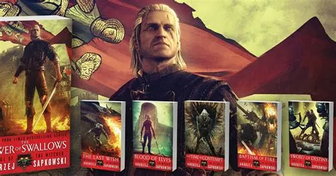 Are the witcher books connected