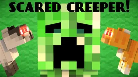 Are creepers scared of cats