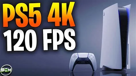 How do i set up 4k 120fps on ps5