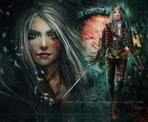 Does ciri become a witcher in the books