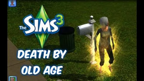 What is death old age in the sims 4