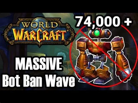 Does blizzard ban wow bots