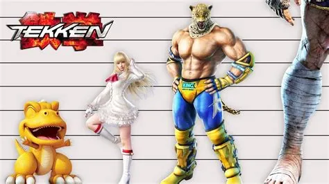 Who is the tallest tekken player