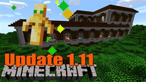 What was the 1.11 update in minecraft