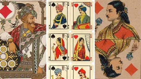 What is the origin of indian playing cards