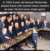 Which chess player never lost a game?