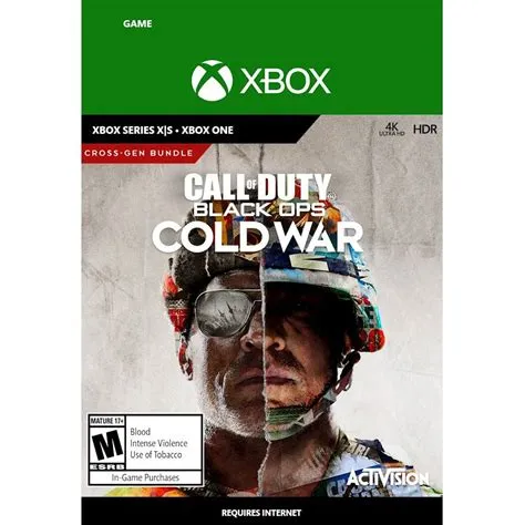 Can you play xbox one version of cold war on series s