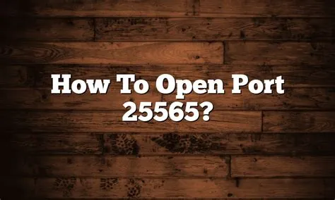 What is the risk of opening port 25565