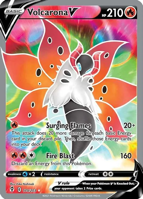 Is volcarona v rare