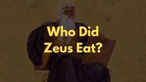 Who saved zeus from being eaten