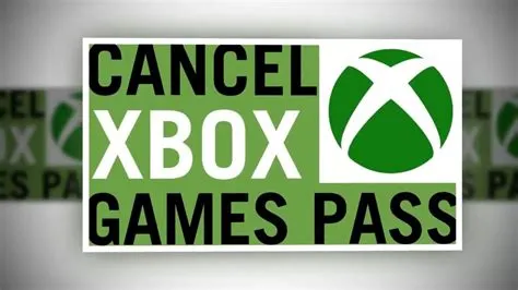 Is it hard to cancel game pass