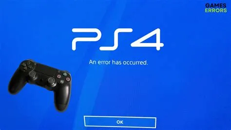 How to fix the error has occurred on playstation store ps4