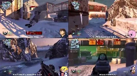 Can you play 4-player split-screen on black ops 2 pc