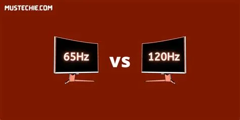 Is 60 vs 120hz noticeable