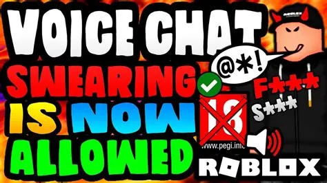 Can you say bad words on roblox voice chat