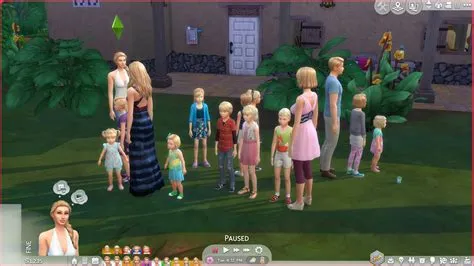 Can you have two households in sims 4