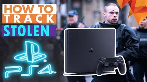 How do you shut down a stolen ps4