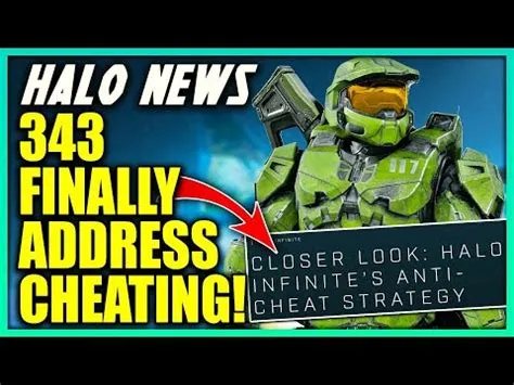 Is cheating a problem in halo infinite