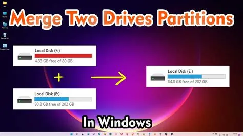 Should i merge c drive and d drive