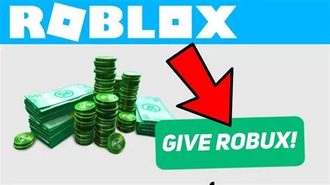 Are you allowed to give robux on roblox