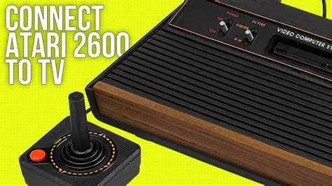 How do i connect my vintage atari to my modern tv