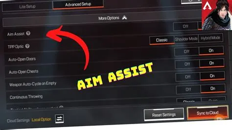 Is aim assist worse on pc apex