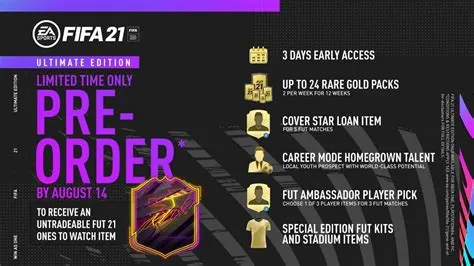 What do you get if you pre-order fifa 23 standard