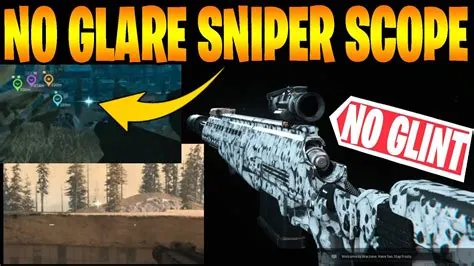 Why do snipers shine in cod