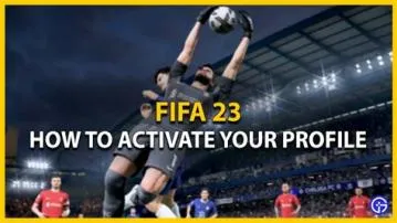 How do i activate my ea profile on fifa?