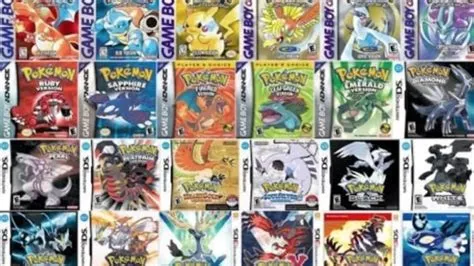 Should i play pokemon games in order