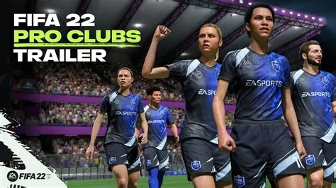 How does pro clubs work in fifa 22