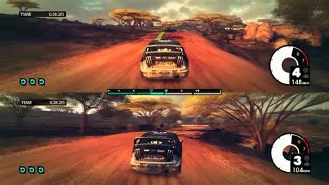 Is dirt 5 split-screen