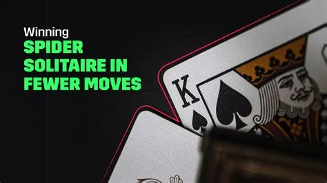 What is the fewest moves in spider solitaire