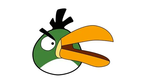 Is there a green angry bird