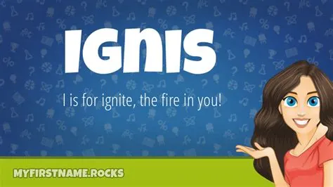 What is ignis last name