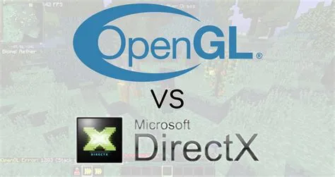 Why use directx over opengl