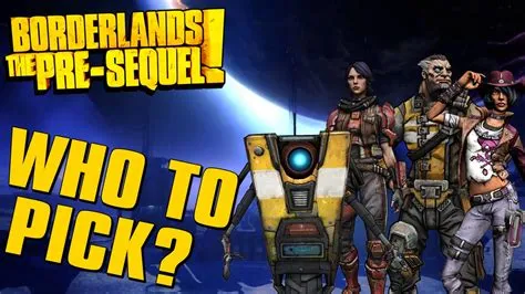 Can you play the same character in borderlands pre-sequel