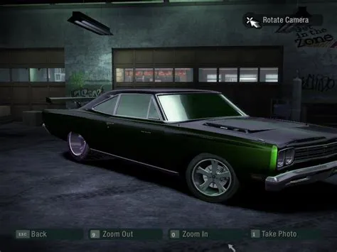 How do you unlock plymouth roadrunner in nfs carbon