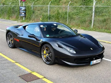 Can you have a black ferrari