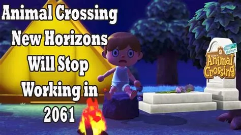 What happens if you go to 2061 in animal crossing