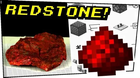 Is redstone a real stone