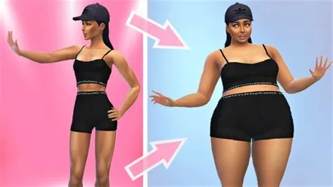 Can sims gain weight