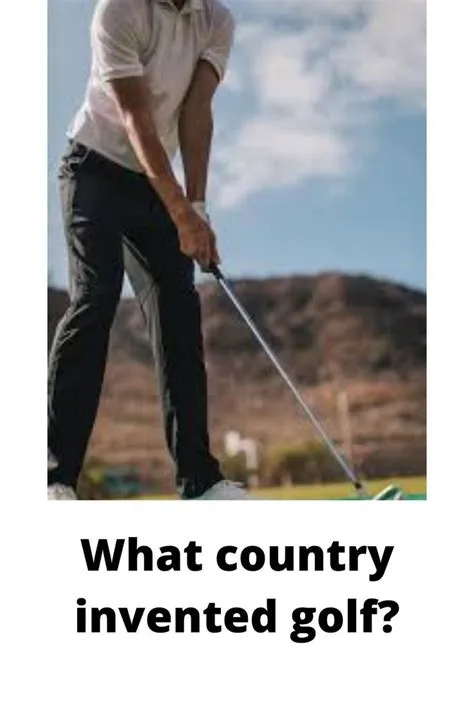 What country invented golf