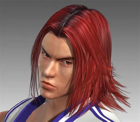 Who is the red hair tekken player